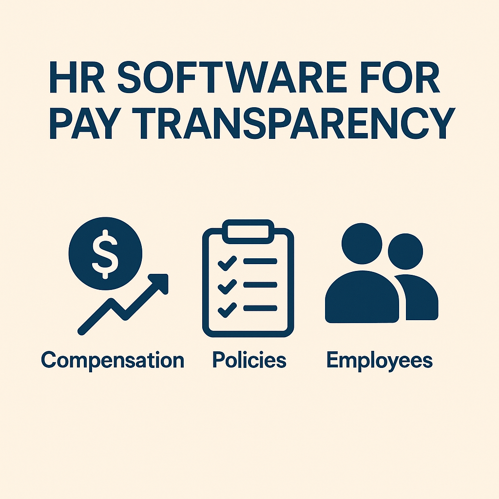 Infographic highlighting benefits of using HR tech for compensation planning, including retention and equity