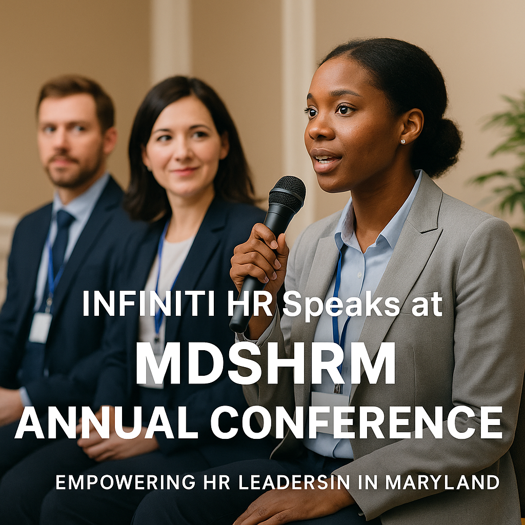 Promotional image featuring INFINITI HR as IFA Advocacy sponsor at the 2025 IFA Advocacy Summit with franchise leaders and policymakers in attendance.