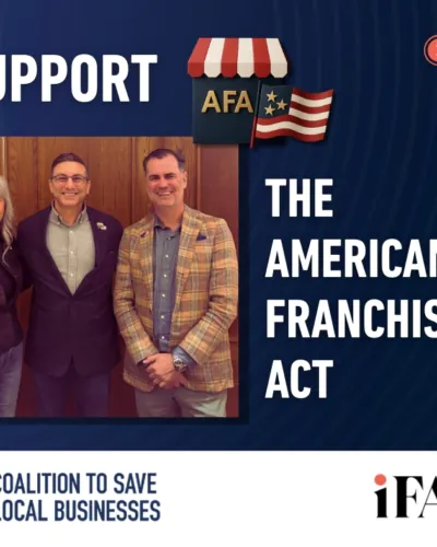 INFINITI HR team at IFA Advocacy Summit supporting the American Franchise Act 2025