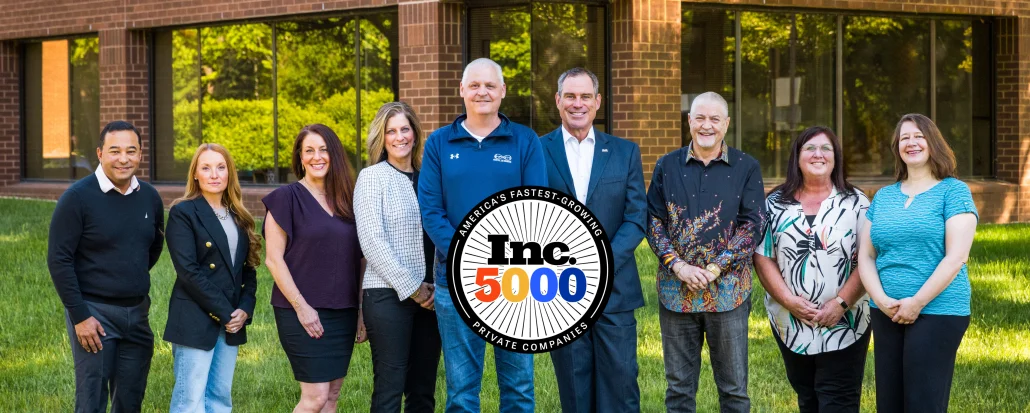 INFINITI HR team celebrating 10th Inc. 5000 ranking as one of America's fastest-growing private companies in 2026