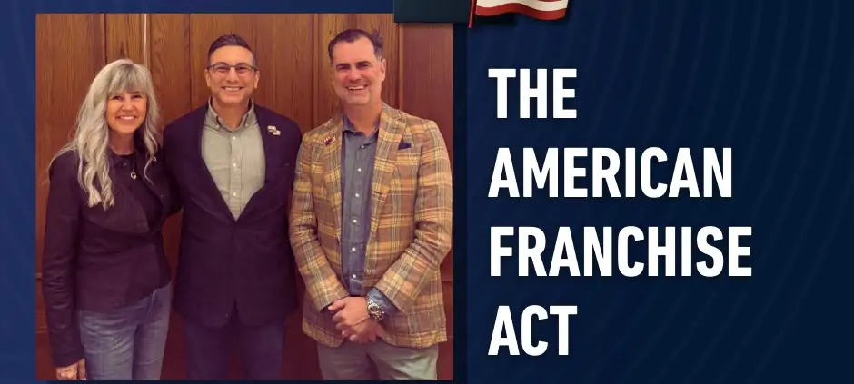 INFINITI HR team at IFA Advocacy Summit supporting the American Franchise Act 2025
